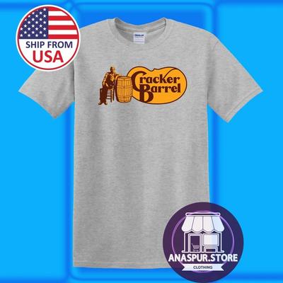 Cracker Barrel Old Country Restaurant Men's Grey Size S-5XL