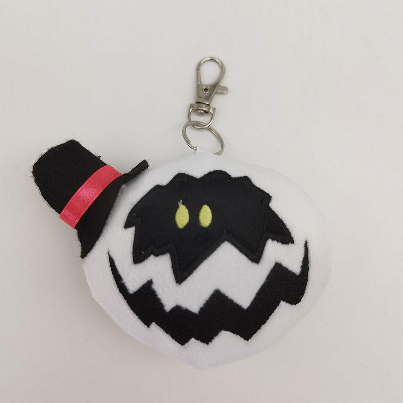 New Hazbin Hotel Evil Boss Clown Keychain Plush Toy