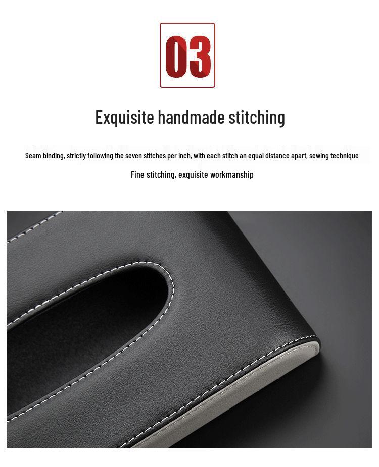 Sun Visor Car Tissue Box: Cross-Border Hanging Napkin Holder