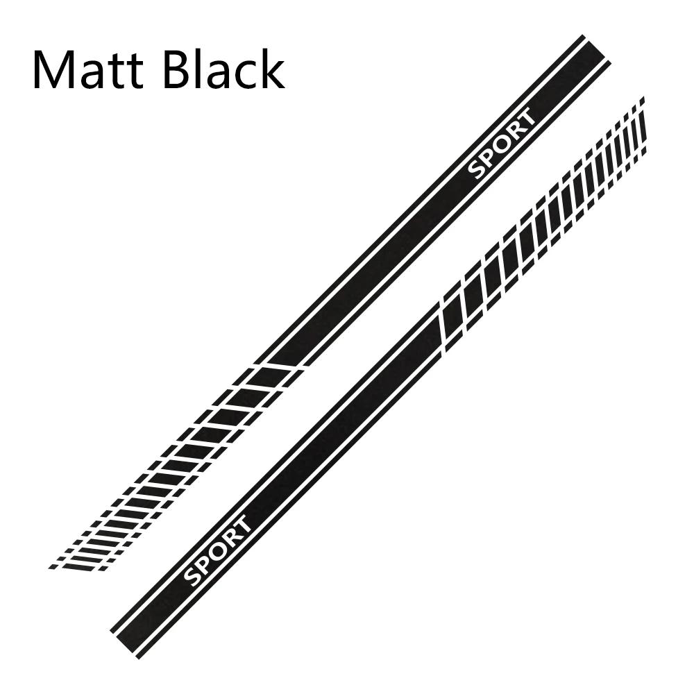 Car Door Side Stickers for Volkswagen GOLF 4 5 6 7 Racing Sport Stripes Styling Vinyl Film Decor Decals Auto Tuning Accessories