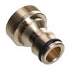 4pcs Garden Hose Quick Connect Brass Connectors M22 Female & M24 Male Threaded
