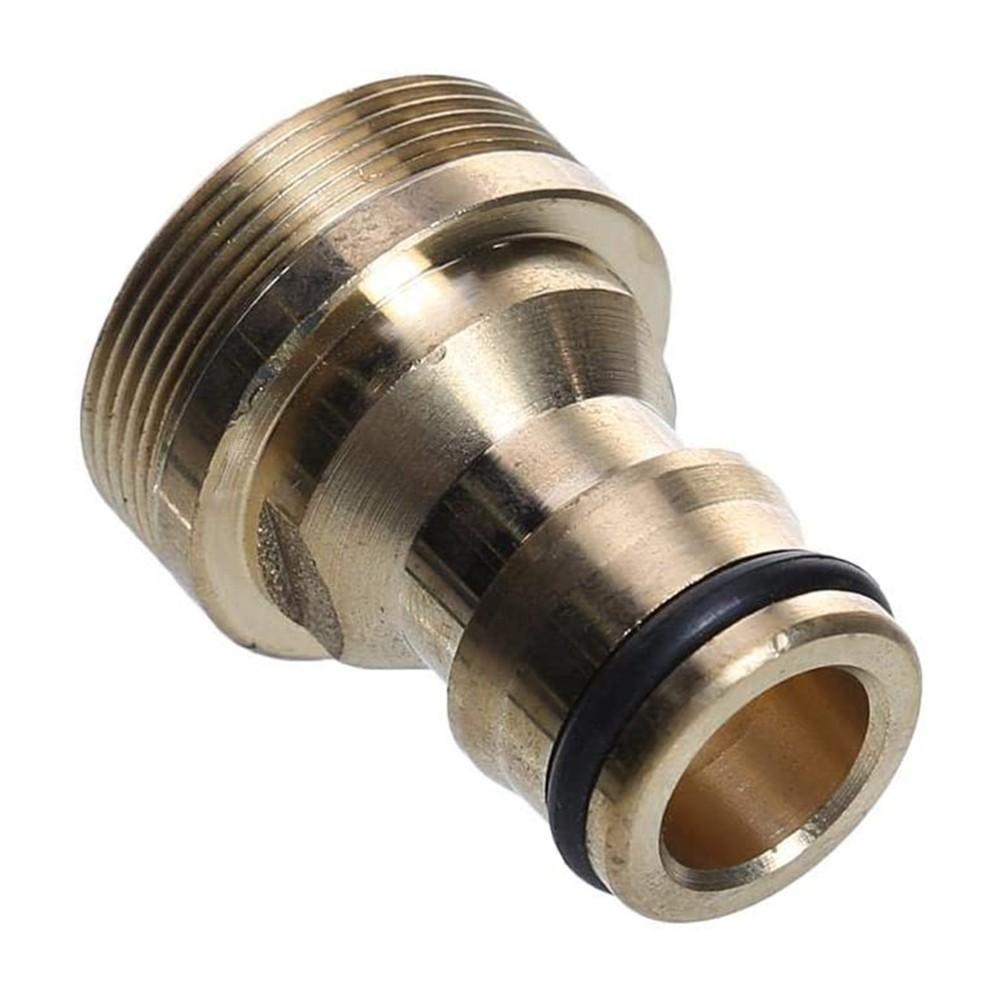 4pcs Garden Hose Quick Connect Brass Connectors M22 Female & M24 Male Threaded