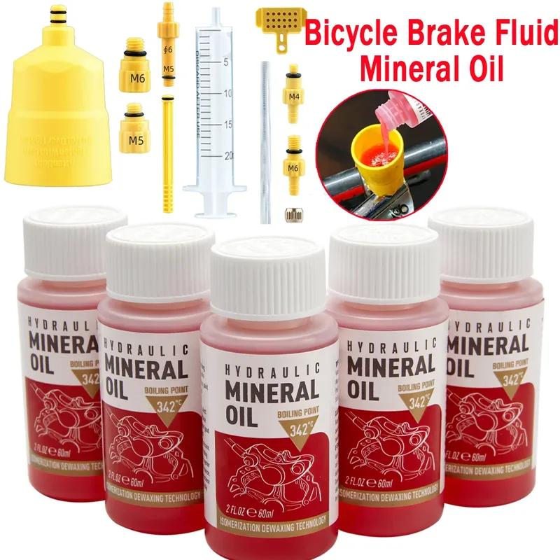 Bicycle Brake Fluid Mineral Oil System Fluid Cycling Mountain Bikes for Bike Accessorie Oil Injector Hydraulic Disc Brake Oil
