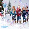 47-inch Music Standing Bubble Machine Toy, Lightweight Outdoor Standing Bubble Machine, Children's Bubble Machine. It Features Adjustable Height