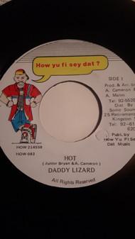 

7inch Record DADDY LIZARD - Hot HOW083 How Yu Fi Sey D Jamaica Reggae, Ska & Dub Used