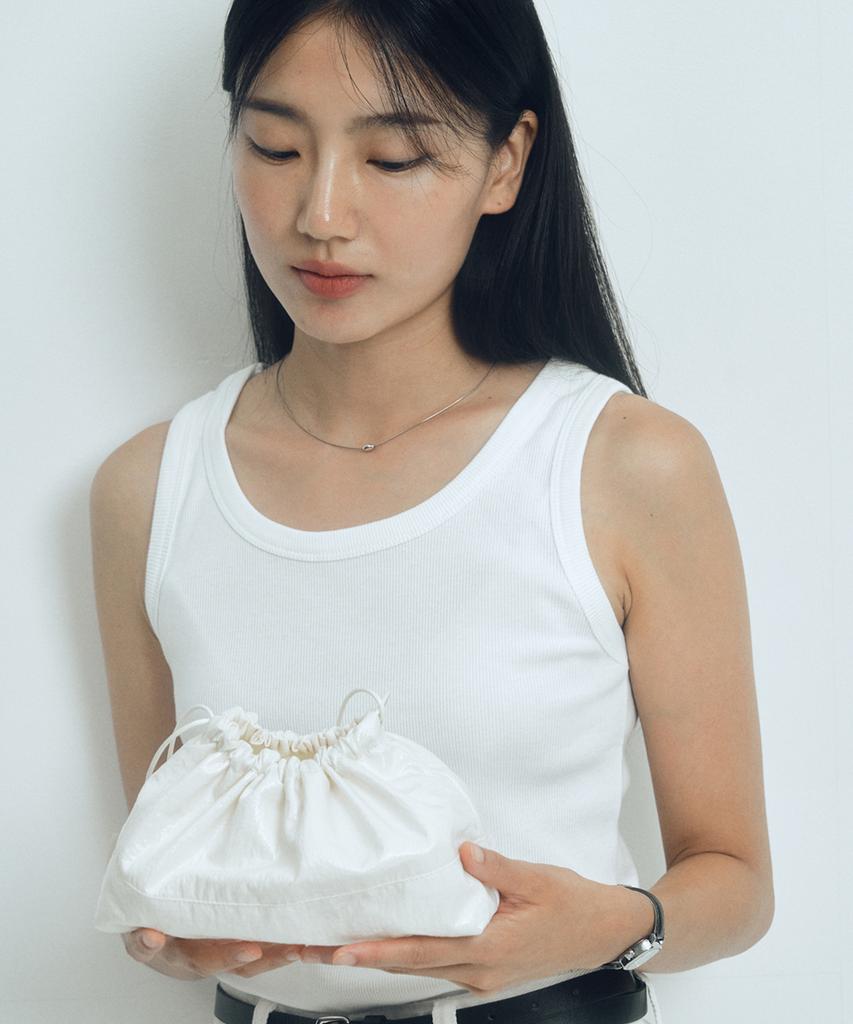 Eepy Plain Pouch M Ivory