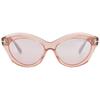 Toni Violet Gradient Mirror Cat Eye Ladies Sunglasses Ft1111 72z 55