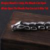 Wikinger Ouroboros Punk-Armband für Männer Edelstahl Modeschmuck Straßenkultur Vintage Hippie-Stil