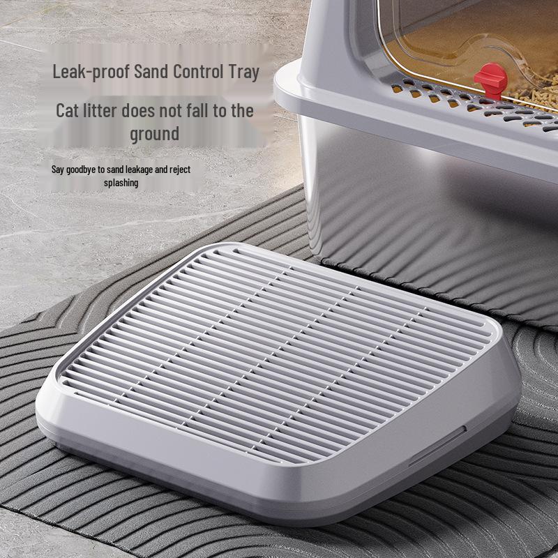 Double Layer Cat Litter Mat: Anti-Splash, Anti-Carry-Out, Universal Fit for Litter Boxes