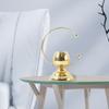 Taper Moon Shaped Holder Eid Mubarak Desktop Ornament