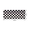 Black and White Table Cover Plastic Table Decorative Cloth  Birthday Party