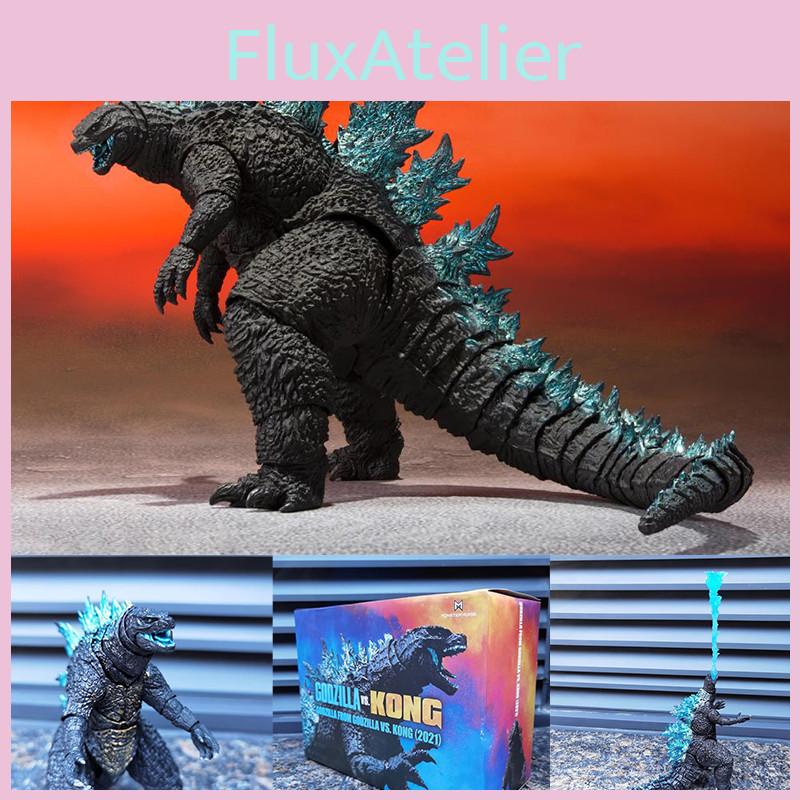 Realistic Metallic Paint Decorates Godzilla Action Figure