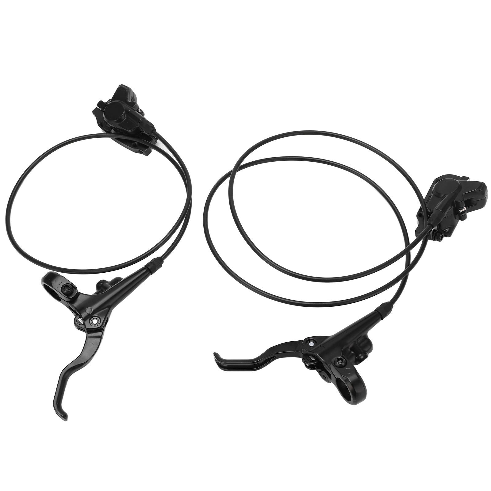 Bike Disc Brake Set Mountain Bike Hydraulic Oil Pressure Brakes Set Dual Piston Drive with 2 Brake Disc Rotor