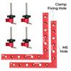 Right Angle Fixing Clip Carpenter's Square Ruler Splicing Board Positioning Panel Fixed Clip 140/160mm 90 Degree L-Shaped