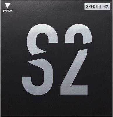 VICTAS Table Tennis Rubber Table Soft Spectrum S2 SPECTOL S2 Red MAX 210020 (0040)
