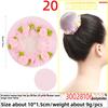 Children's Flower-style Colorful Hair Net Art Examination Dancing Net Bag Children's Hair Bun and Head Flower