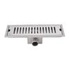 30 × 10 cm / 11.81×3.94in Linear Shower Drain Rectangular Shower Floor Drain Channel Drain  Kitchen