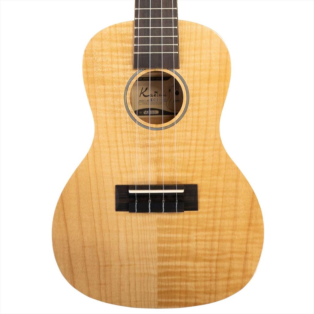 Inspected in Japan Concert Size Ukulele Maple Plywood with Natural [Kai UKULELE] KCI-90 (Flame Case)