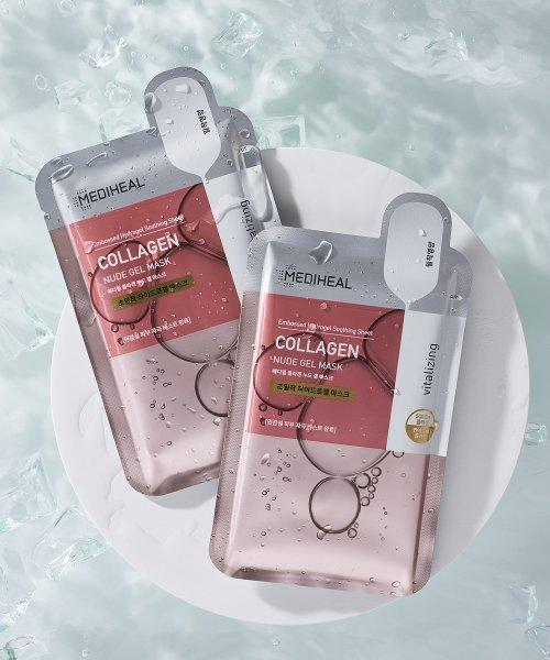 Mediheal Nude Gel Mask Pack 10 Sheets 3 Types