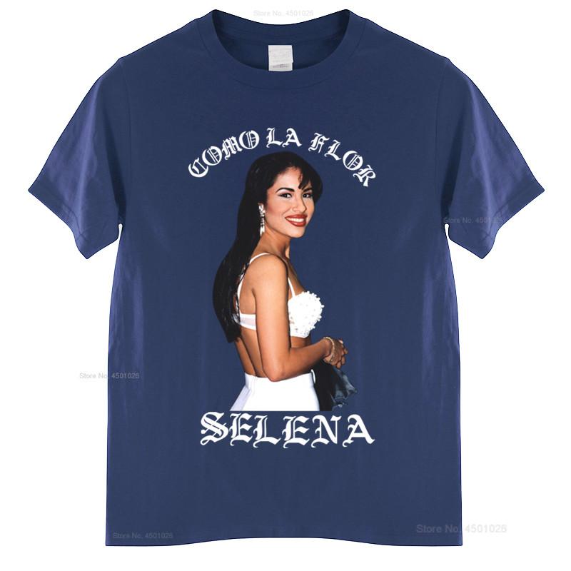 Selena Quintanilla Unisexs Rare Portrait TShirt Printed Tee Shirt cotton tshirt Unisex summer fashion tshirt euro size L