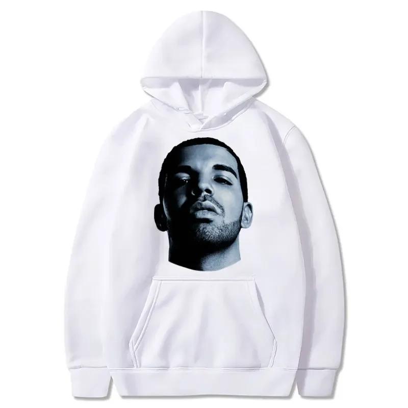 Rapper Drizzy Drake Graphic Men's Hoodies Oversized Vintage Gothic Sweatshirts Hip Hop Trendy Casual Fans Tracksuit Streetwear