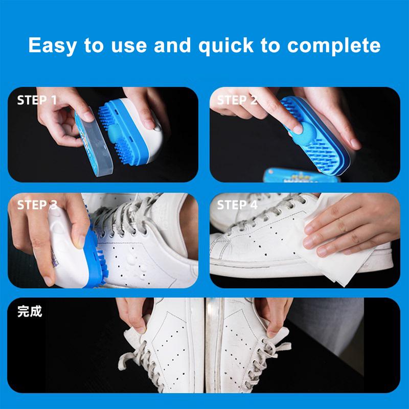 Multifunctional Liquid Soft Cleaning Shoe Brush Cleaning Liquid Plus Shoe Brush Multifunctional Cleaning Tool