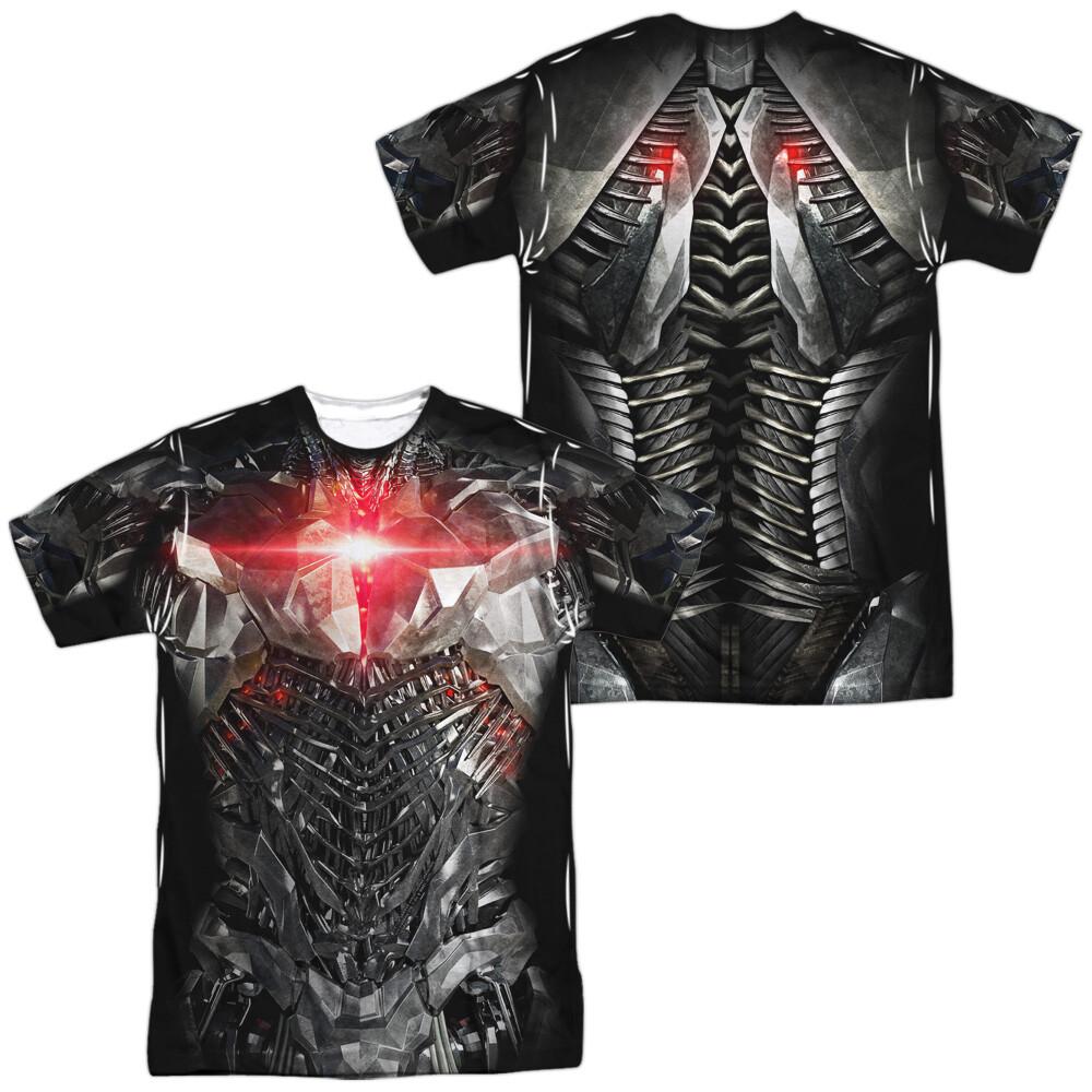 Justice League Movie  Cyborg Uniform  Dye Sublimation T-Shirt Unisex T-Shirt XXXL