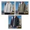 EASTERN CAMEL Men's Stand Collar Workwear Jacket