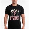 Born A Gymnast Gymnastics Girls Tshirt Summer Casual Cotton Tee Oversized Streetwear Tops Vintage Graphic Print 100 Cotton