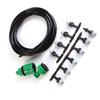 Water Misting Cooling System Hose Sprinkler Nozzle Garden Patio Micro Irrigation Set 5M