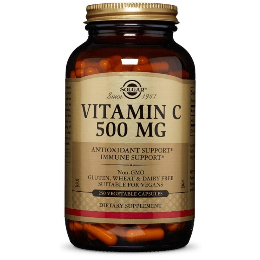 Solgar Vitamin C 500mg Vegetable Capsules 1 pcs 250 Tablets