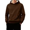 Men's Hooded Fleece-Lined Thick Warm Sweatshirt