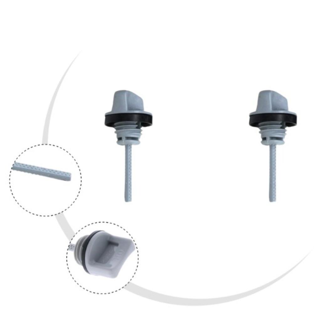 Replacement Engine Oil Dipstick For Honda For GX160 For GX200 GX110 EU3000 Generators Mowers Precise Fit Silver 37mm