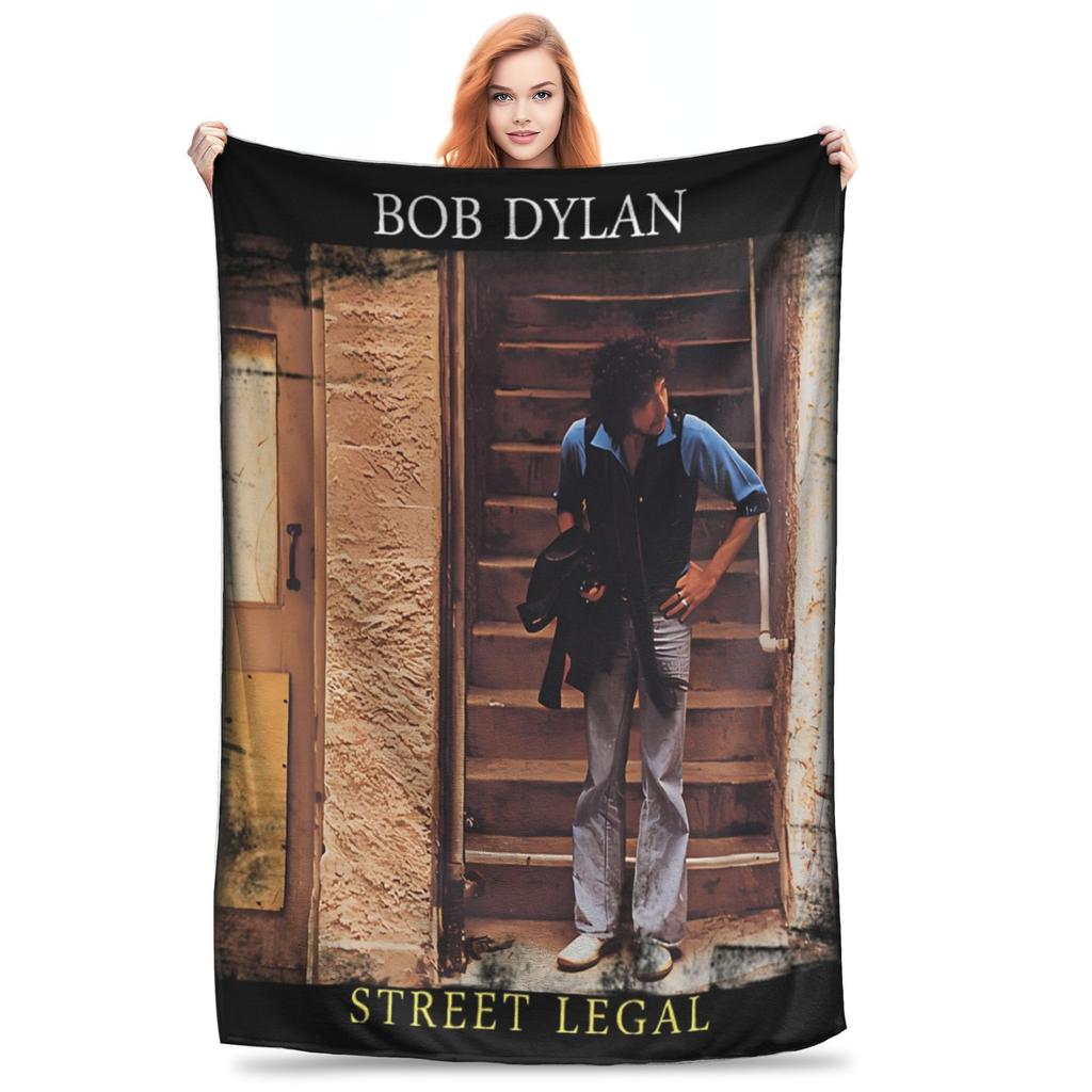 Bob Dylan Singer Folk Music Blanket Multi-size Super Soft and Warm  Throw Blankets for Sofa Couch and Bed
