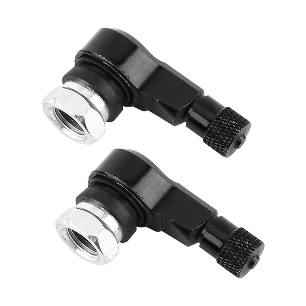2PCS Rubber Seal Tire Valve Stems Anti-Rust Motorcycle Tire Valve Stems Tire Leak Fault Repair