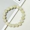 Natural Calcite 8mm Round Beads Stretchable Beaded Bracelets For Women Healing Meditation Gem Semi Precious Gemstone Bangle Jewelry Gifts