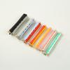 New 12 pcs Salon Rubber Band Hair Rollers Set Cold Perm Rods Curler Bars Hair Clip Curling Fluffy Wavy Hair Maker Styling DIY
