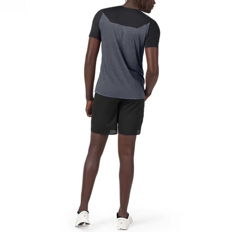 On Running T Shirt Men's Black/Dark Gray 102.00289