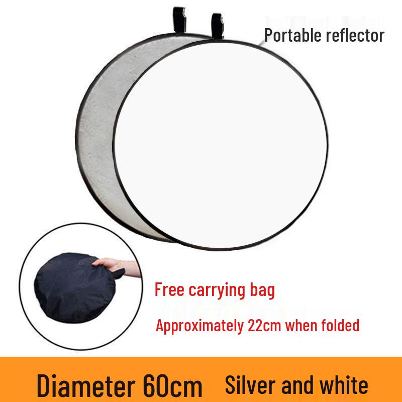 Foldable Photography Reflector & Lighting Board for Outdoor & Live Streaming