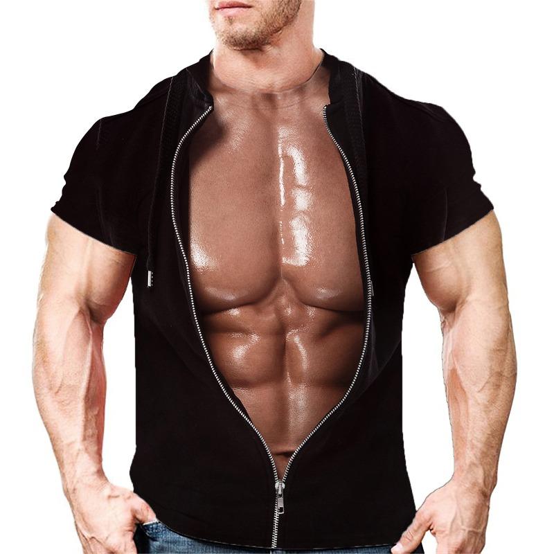 ETST WENDY 005 Grappig Spier Tattoo 3D Print T-shirts Streetwear Heren Mode Casual Oversized O-Hals Korte Mouw T-shirt Tees Tops Kleding 6XL