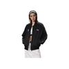 Li Ning Sports Lifestyle Series Fan Style American Retro Casual Fashion Versatile Letter Zipper Sports Couple Baseball Jacket Cotton Jacket AJMV295-1