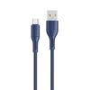 Kabel microUSB USAMS 1m Szybkie ładowanie Niebieski