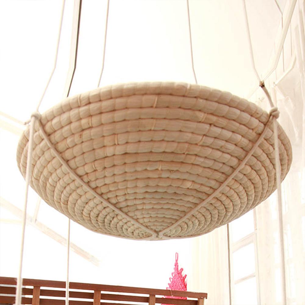 Buy Cat Hammock Pet Detachable Cozy NonToxic Cushion Straw Climbing