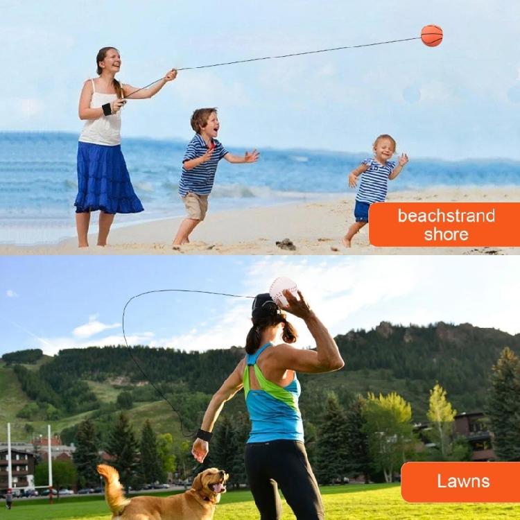 4Pcs Wrist Training Wristband Ball Wrist Return Ball Sports Ball Wrist Band Ball