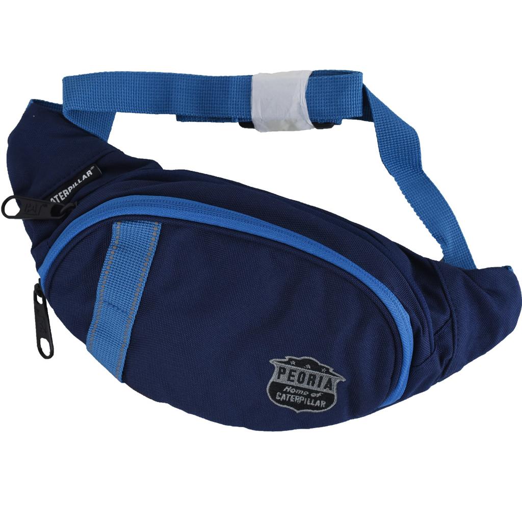 Caterpillar Peoria Waist Bag, Unisex Navy Waist Bag