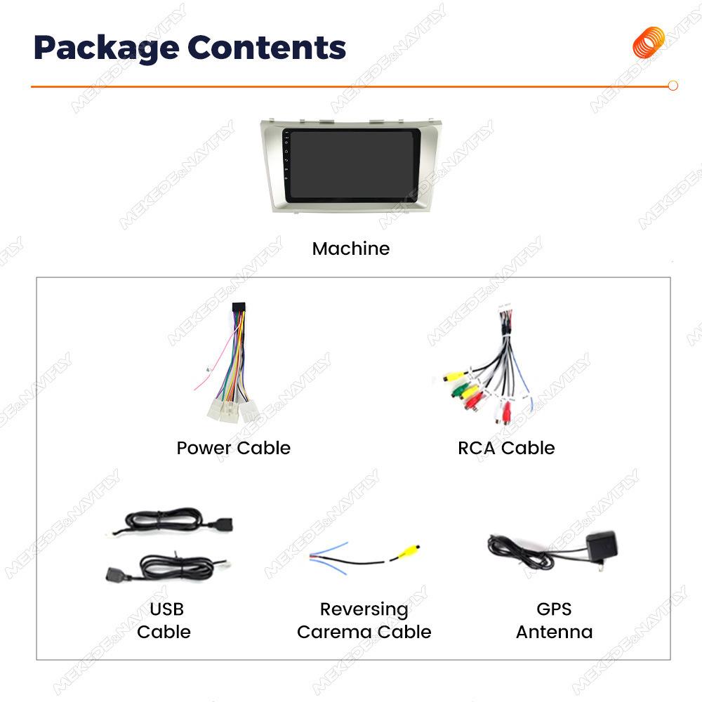 Toyota Camry 06-11 Android GPS Navigation Bluetooth MP5 Player All-in-One