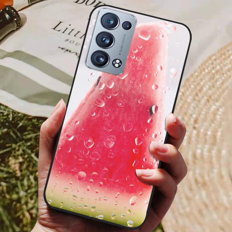 Für Oppo Reno 6 Pro 5G CPH2247 Hülle Silikon Rückseite Handyhülle Für Oppo Reno 6 Pro 5G CPH2249 Hüllen Reno6 Pro Weiche Stoßstange