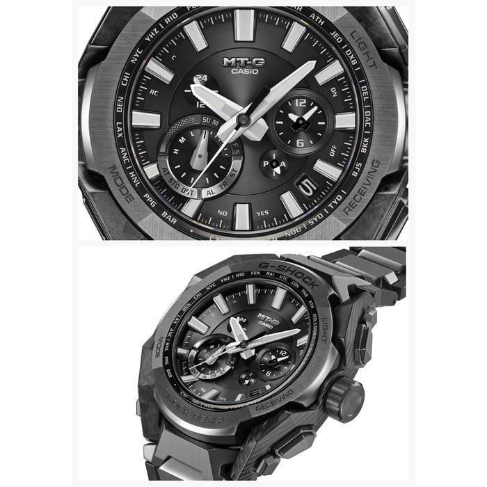 [Casio] G-Shock MT-G Zegarek Męski Czarny Bluetooth Zasilany Słońcem MTG-B4000BD-1AJF