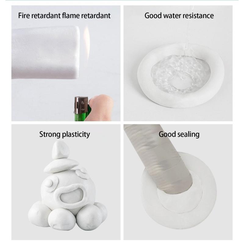 50lots Multipurpose Nontoxic Sealant Putty Safe for Home Families Easy Application On Openings
