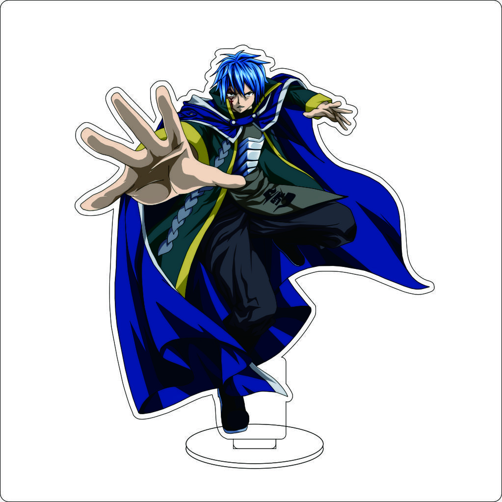 16CM Anime FAIRY TAIL Acrylic Stand Ornaments Jellal Fernandes Gray Fullbuster Mirajane·Strauss Figure Stand Halloween Gifts